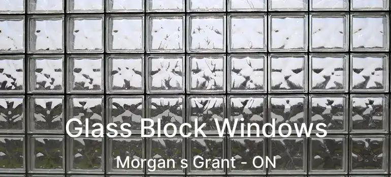  Glass Block Windows Morgan s Grant - ON