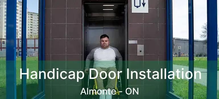  Handicap Door Installation Almonte - ON