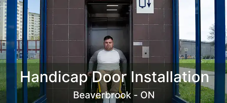  Handicap Door Installation Beaverbrook - ON