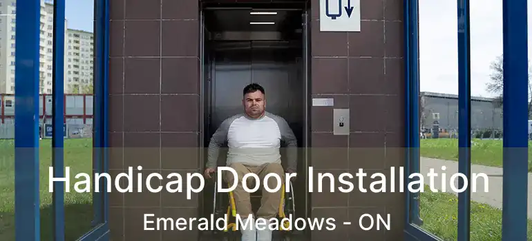 Handicap Door Installation Emerald Meadows - ON