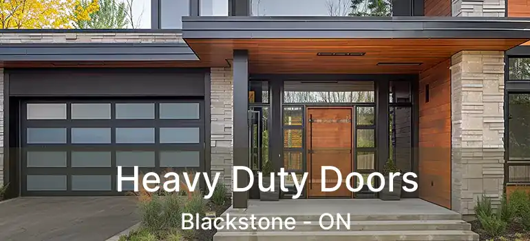  Heavy Duty Doors Blackstone - ON