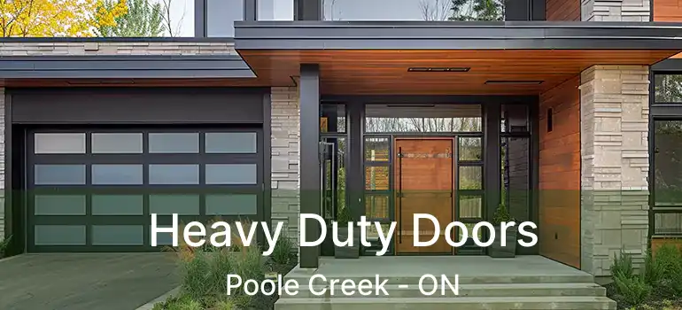  Heavy Duty Doors Poole Creek - ON