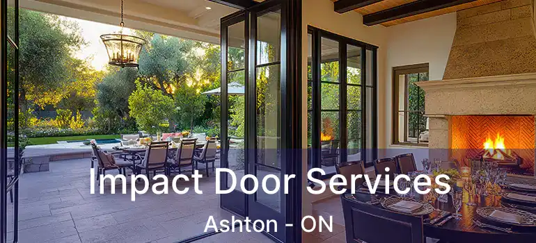  Impact Door Services Ashton - ON