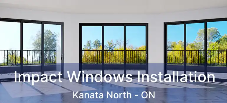  Impact Windows Installation Kanata North - ON