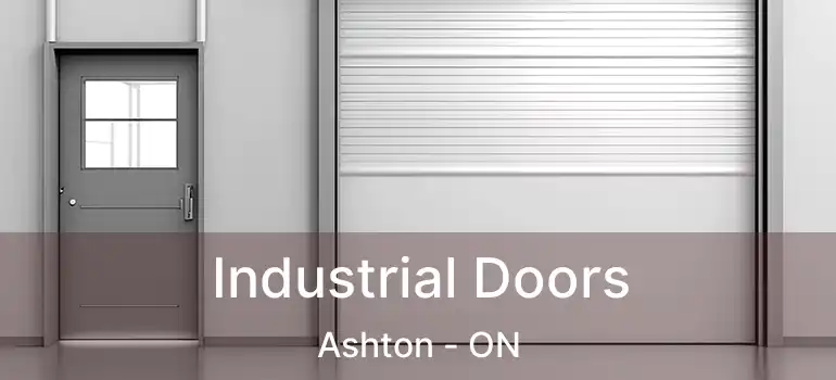  Industrial Doors Ashton - ON