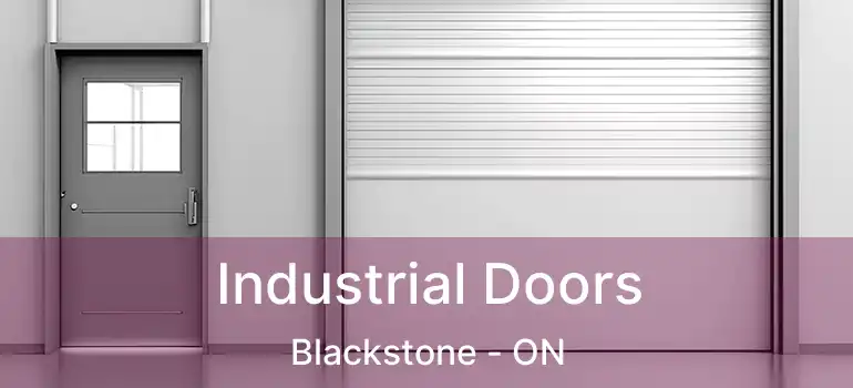  Industrial Doors Blackstone - ON