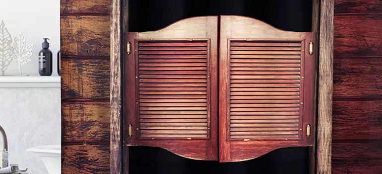 Installing Saloon Door Hinges in Kanata, ON