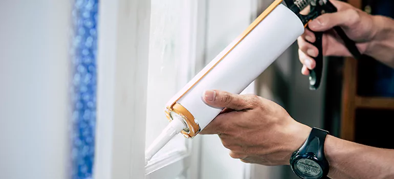 Residential Window Caulking in Kanata, Ontario