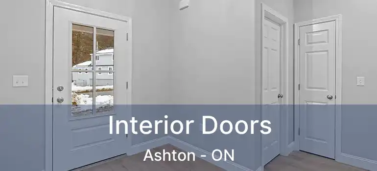  Interior Doors Ashton - ON