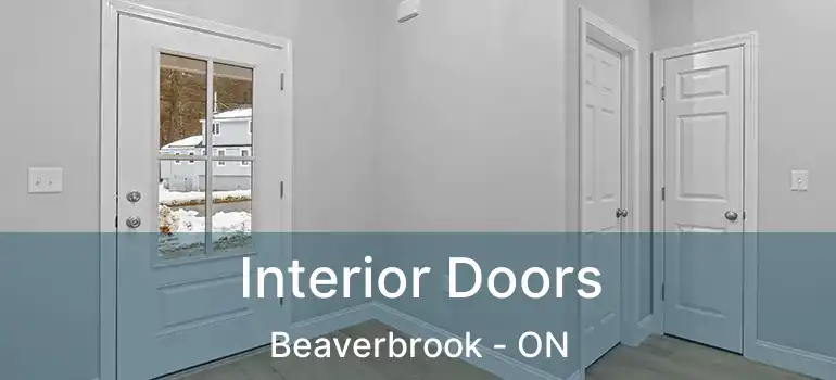  Interior Doors Beaverbrook - ON