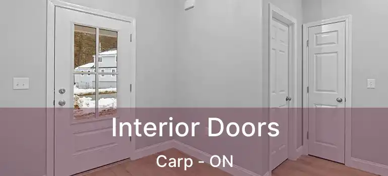  Interior Doors Carp - ON