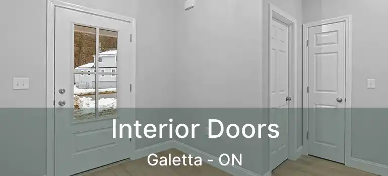  Interior Doors Galetta - ON