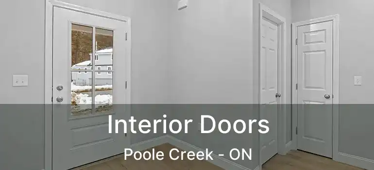  Interior Doors Poole Creek - ON
