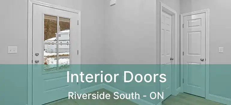 Interior Doors Riverside South - ON