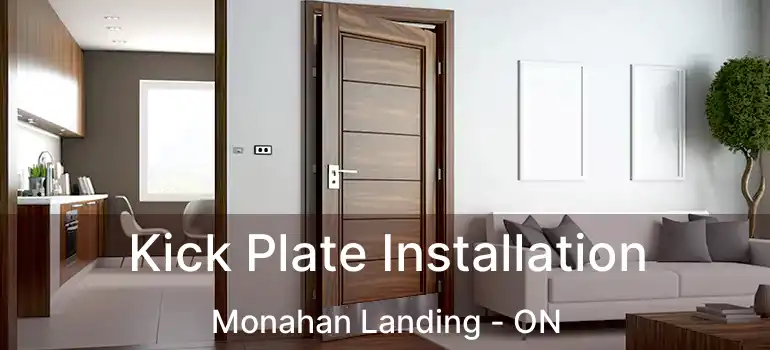  Kick Plate Installation Monahan Landing - ON
