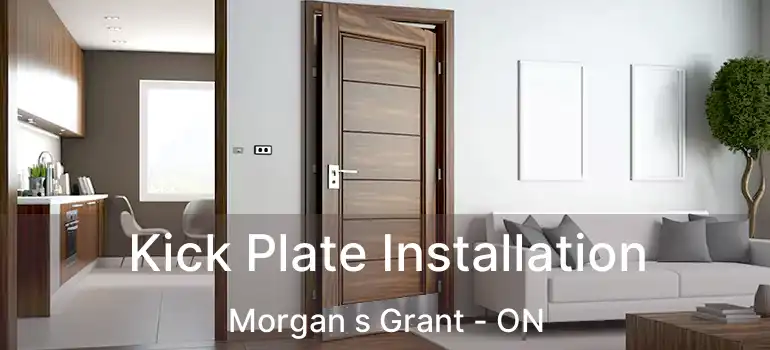  Kick Plate Installation Morgan s Grant - ON