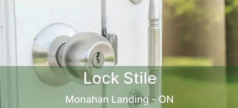  Lock Stile Monahan Landing - ON