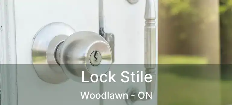  Lock Stile Woodlawn - ON