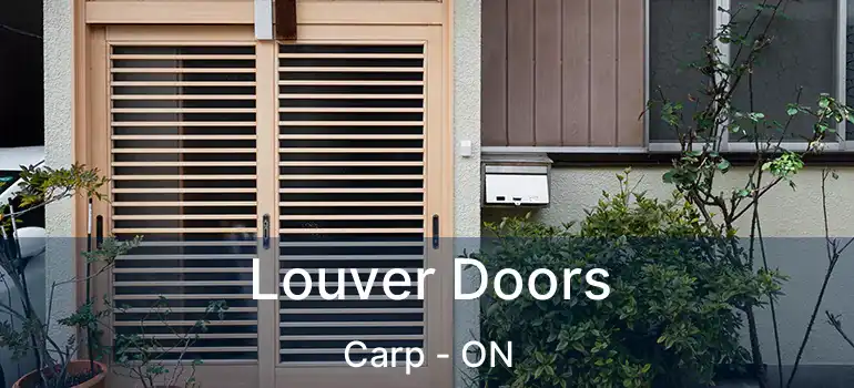  Louver Doors Carp - ON