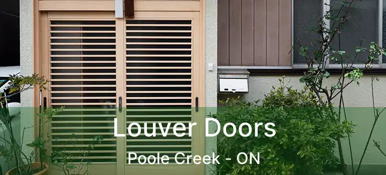 Louver Doors Poole Creek - ON