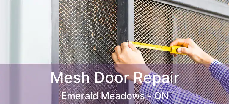  Mesh Door Repair Emerald Meadows - ON