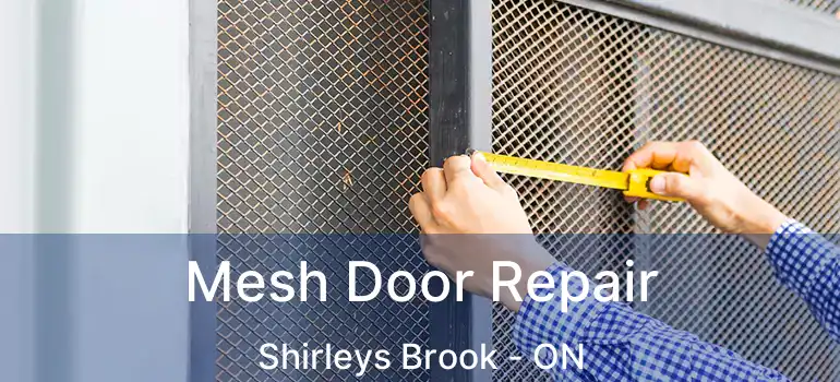  Mesh Door Repair Shirleys Brook - ON