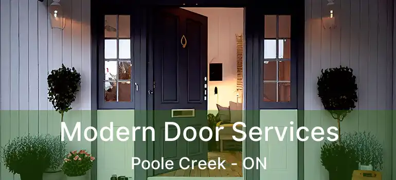  Modern Door Services Poole Creek - ON