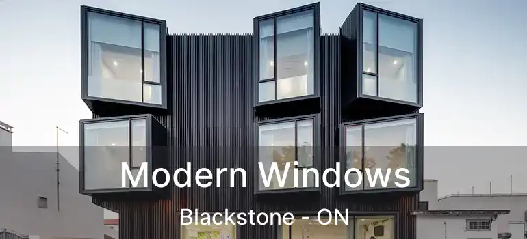  Modern Windows Blackstone - ON