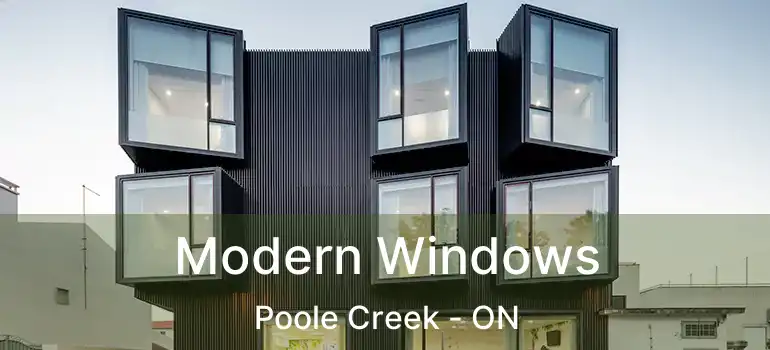  Modern Windows Poole Creek - ON