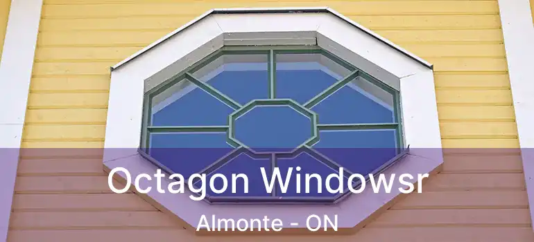  Octagon Windowsr Almonte - ON