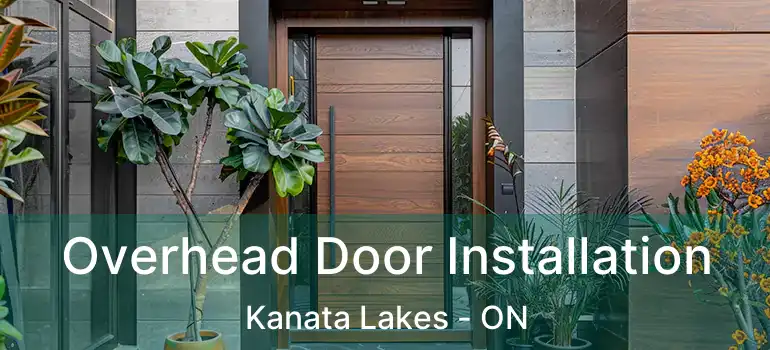  Overhead Door Installation Kanata Lakes - ON