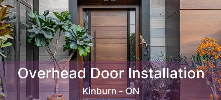  Overhead Door Installation Kinburn - ON