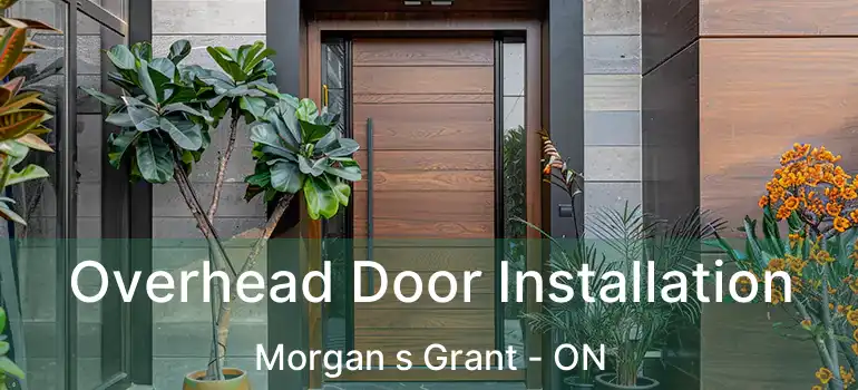  Overhead Door Installation Morgan s Grant - ON