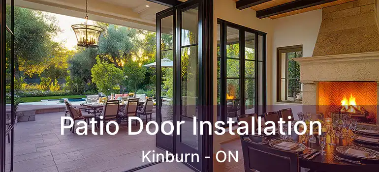  Patio Door Installation Kinburn - ON