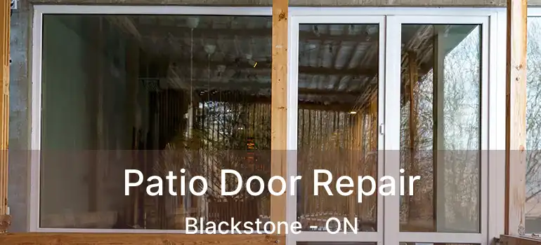  Patio Door Repair Blackstone - ON