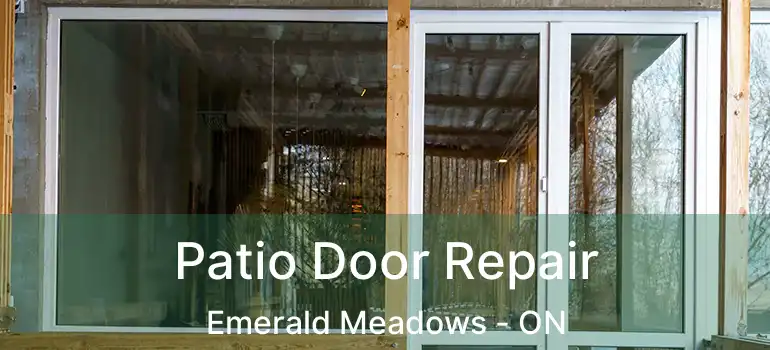 Patio Door Repair Emerald Meadows - ON