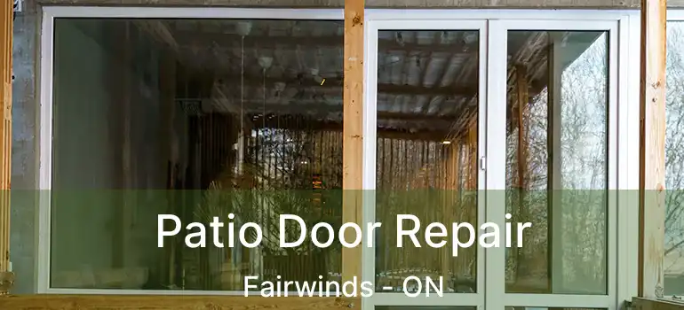  Patio Door Repair Fairwinds - ON