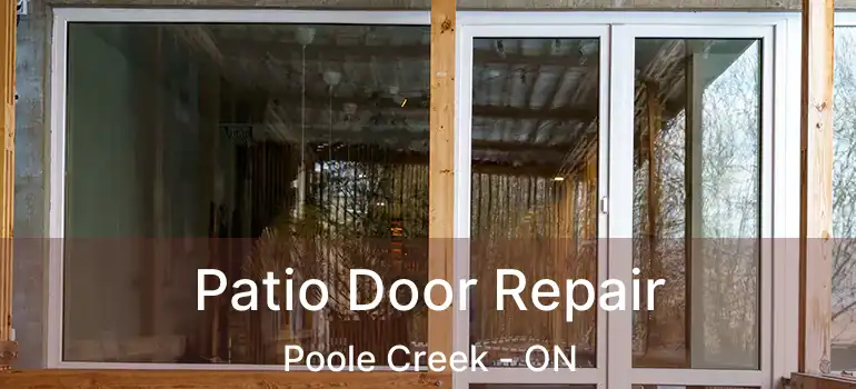  Patio Door Repair Poole Creek - ON