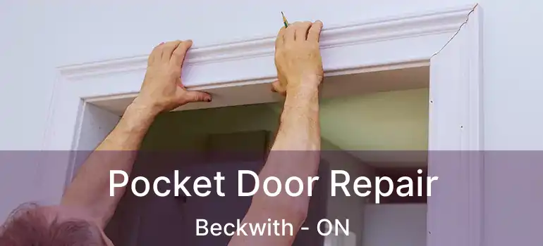  Pocket Door Repair Beckwith - ON