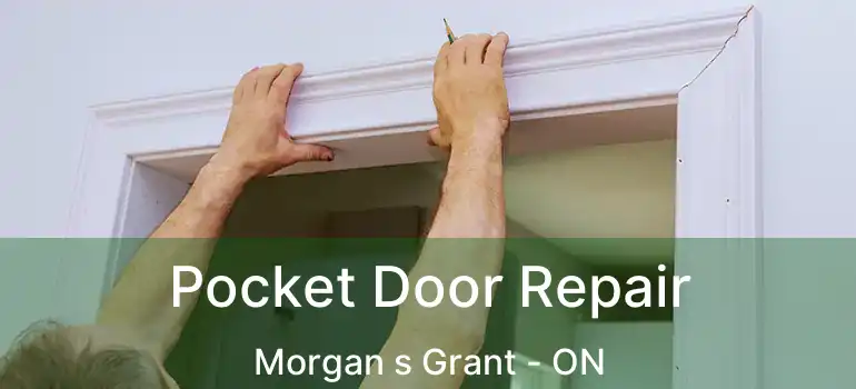  Pocket Door Repair Morgan s Grant - ON