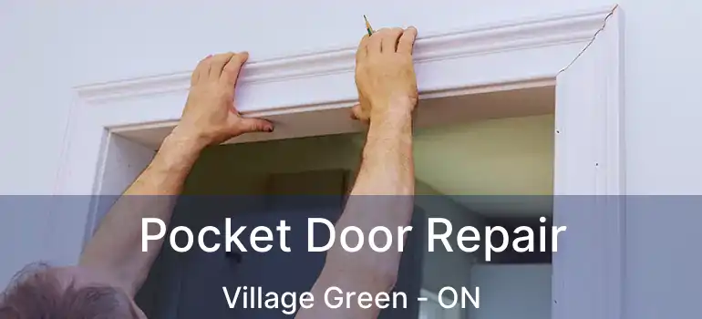  Pocket Door Repair Village Green - ON