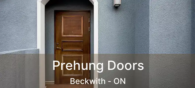  Prehung Doors Beckwith - ON