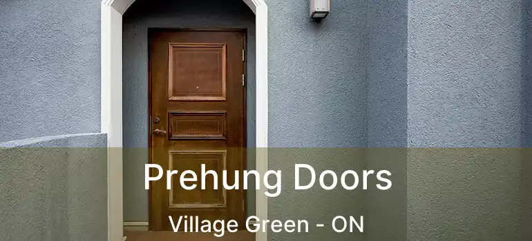  Prehung Doors Village Green - ON