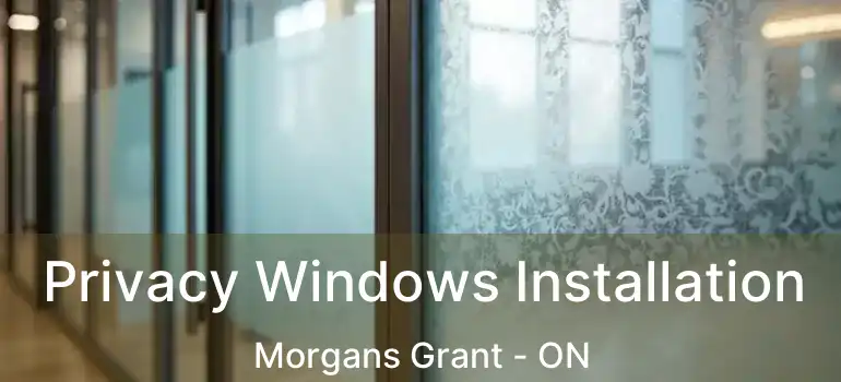  Privacy Windows Installation Morgans Grant - ON