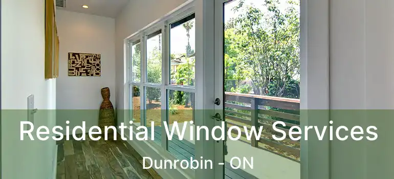  Residential Window Services Dunrobin - ON