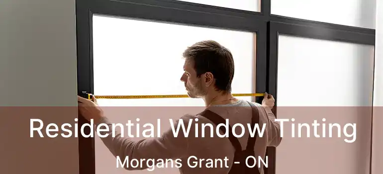  Residential Window Tinting Morgans Grant - ON