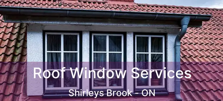  Roof Window Services Shirleys Brook - ON