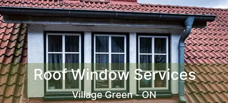  Roof Window Services Village Green - ON