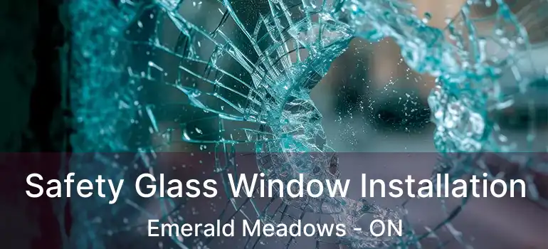  Safety Glass Window Installation Emerald Meadows - ON