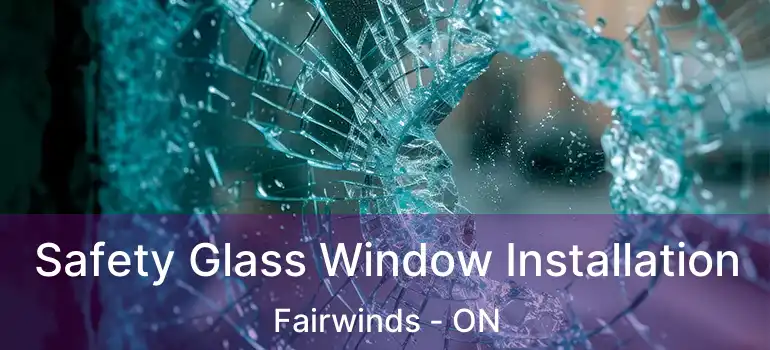  Safety Glass Window Installation Fairwinds - ON